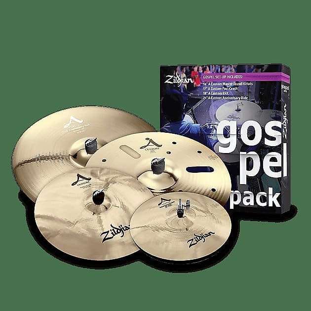 Pack de cymbales Gospel personnalisées Zildjian AC0801G A
